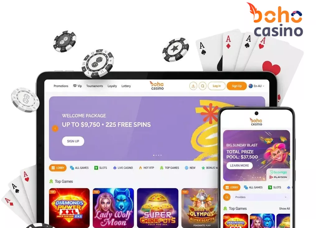 BOHO Casino App-Screenshot